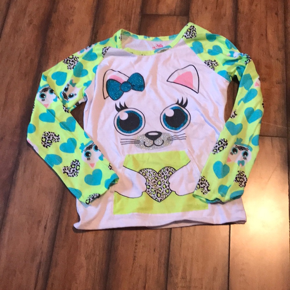 justice pajama shirt size 12